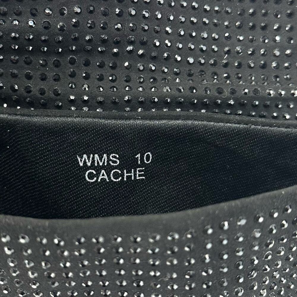 Report Cache Black Boot Size 10 Embellished Pleat… - image 6